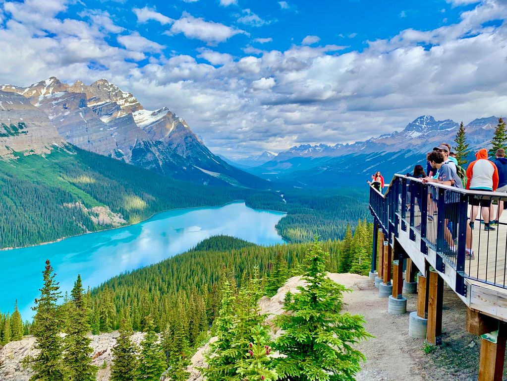 Peyto Lake groepsreis Canada